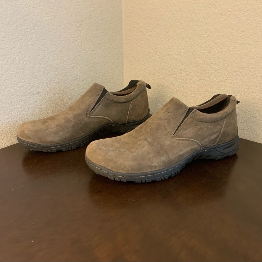 Eddie Bauer Shoes Brown Suede Leather Rodgers Slip On Men's Size 11.5